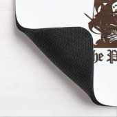 De Logo van de Pirate Bay Wood Muismat (Hoek)