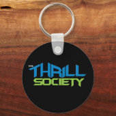 De Logo van de Thrill Society Sleutelhanger (Voorkant)