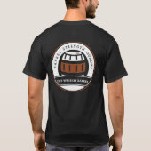 De Logo van de whisky voor en achter T-shirt (Achterkant)