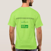 De Logo van Gingerbrood - Grijs T-shirt (Achterkant)