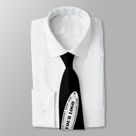 De Logo van het Bedrijf van de douane en de Stropd Stropdas (Gebonden)