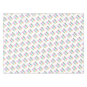 De Logo van het Bedrijf van de douane of de Tablec Tafelkleed (Voorkant (Horizontaal))