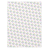 De Logo van het Bedrijf van de douane of de Tablec Tafelkleed (Voorkant)