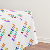 De Logo van het Bedrijf van de douane of de Tablec Tafelkleed (Voorbeeld)