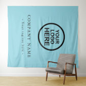 De Logo van het bedrijf van de douane voor Gebeurt Wandkleed (In Situ (horizontaal))