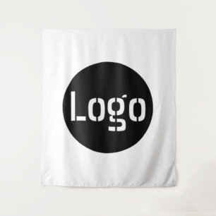 De Logo van het bedrijf van de douane voor Gebeurt Wandkleed
