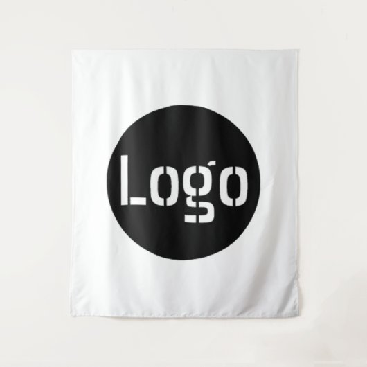 De Logo van het bedrijf van de douane voor Gebeurt Wandkleed (Voorkant)