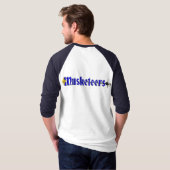 De Logo van het muskeketteam T-shirt (Achterkant volledig)