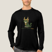 De Loki Kat Tri-Blend Shirt (Voorkant volledig)