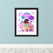 De Lollipop & Snoep Shop Canvas Art Afdruk (Insitu (Houten vloer))
