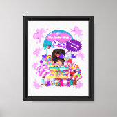 De Lollipop & Snoep Shop Canvas Art Afdruk (Voorkant)