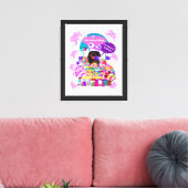 De Lollipop & Snoep Shop Canvas Art Afdruk (Insitu (Woonkamer))