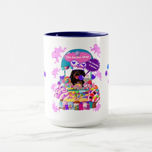 De Lollipop & Snoep Shop Coffee Mok (Midden)