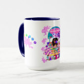 De Lollipop & Snoep Shop Coffee Mok (Voorkant links)