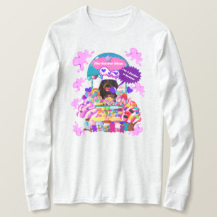 De Lollipop & Snoep Shop Dames Winter T-shirt