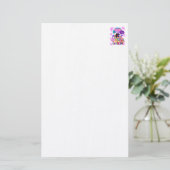 De Lollipop & Snoep Shop Stationery Briefpapier (Staand voorkant)