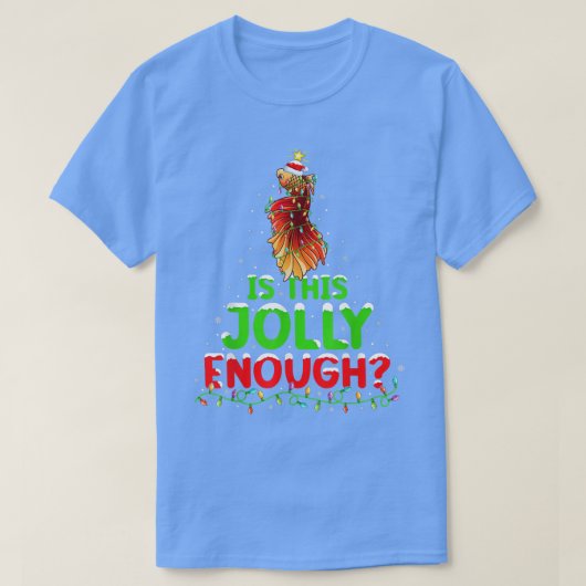 De lompverlichting is dit grof genoeg betta vischr t-shirt (Design voorkant)