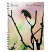 De Londense Crow *personalize* Notitieboek (Voorkant)