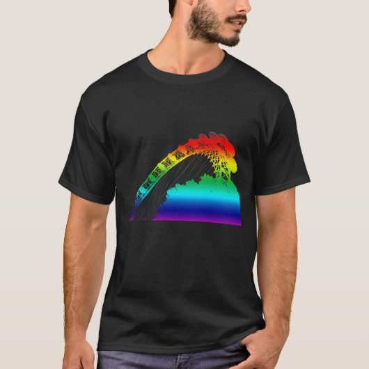 De London Eye Rainbow T-shirt (Voorkant)