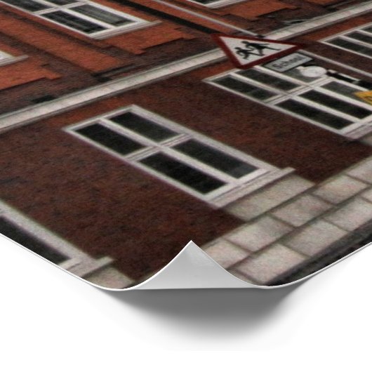 De London Gherkins Poster (Hoek)