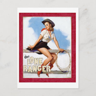 De Lone Ranger Briefkaart