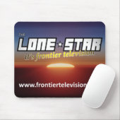 De Lone Star mousepad Muismat (Met muis)