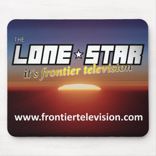 De Lone Star mousepad Muismat (Voorkant)