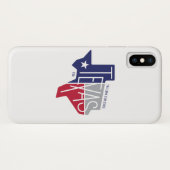 De Lone Star-staat Case-Mate iPhone Case (Achterkant (horizontaal))