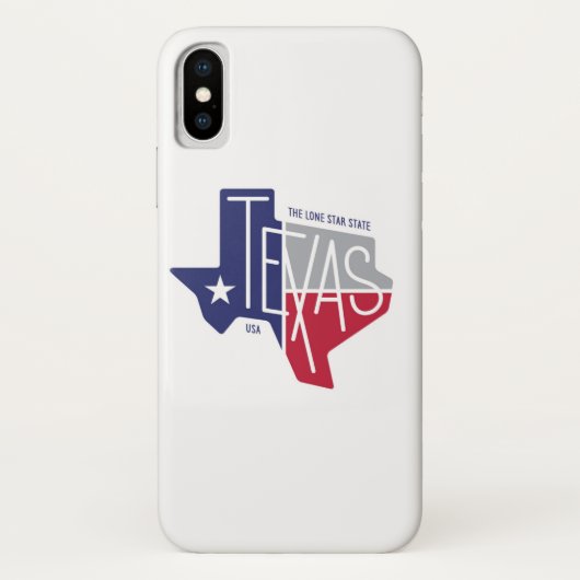 De Lone Star-staat Case-Mate iPhone Case (Achterkant)