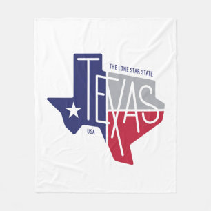 De Lone Star-staat Fleece Deken