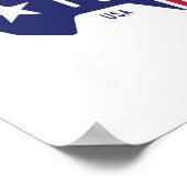 De Lone Star-staat Poster (Hoek)