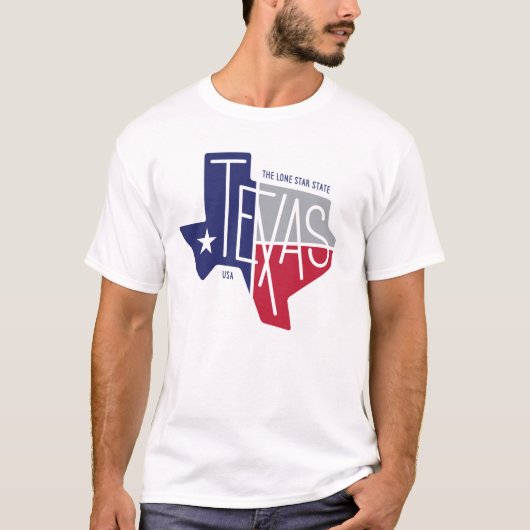 De Lone Star-staat T-shirt (Voorkant)
