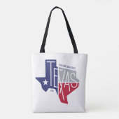 De Lone Star-staat Tote Bag (Achterkant)