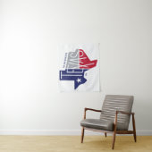 De Lone Star-staat Wandkleed (In situ)