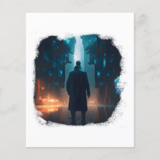 De Lone Survivor in een post-Apocalyptische Stad Flyer