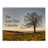 De Lone Tree Agenda Kalender (Hoes)