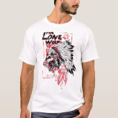 De Lone Wolf Tshirt (Voorkant)