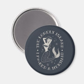 De Lonely Island Mermaid Magneet (Voorkant / Achterkant)