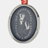 De Lonely Island Mermaid Metalen Ornament (Links)