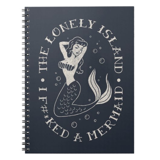 De Lonely Island Mermaid Notitieboek (Voorkant)