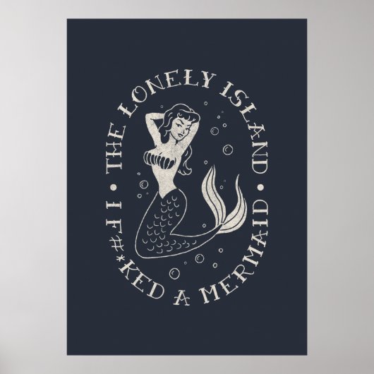 De Lonely Island Mermaid Poster (Voorkant)