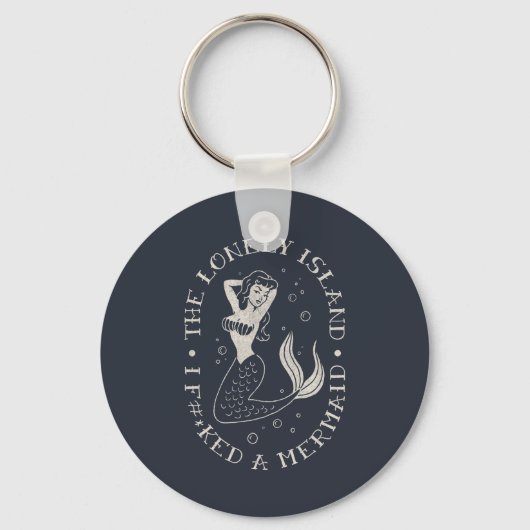 De Lonely Island Mermaid Sleutelhanger (Voorkant)