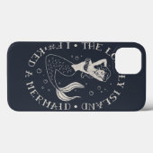 De Lonely Island Zeemeermin Case-Mate iPhone Case (Achterkant (horizontaal))