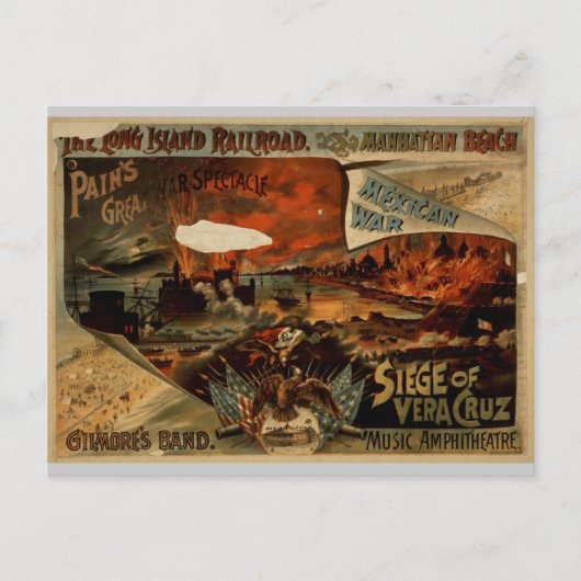 De Long Island Railroad Briefkaart (Voorkant)