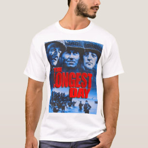 De Longest Day filmcoverkunst T-shirt