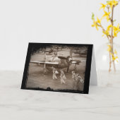 De Loodsen die van de vechter op p-47 Kaart (Gele Bloem)