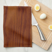 De look van de houtachtige wol theedoek (Quarter Fold)