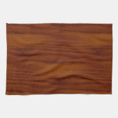 De look van de houtachtige wol theedoek (Horizontaal)