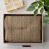 De look van driftwood eikenhout tissuepapier (Geschenk)