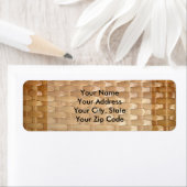 De look van Lacquer Wicker Basketweve Texture Etiket (Insitu)